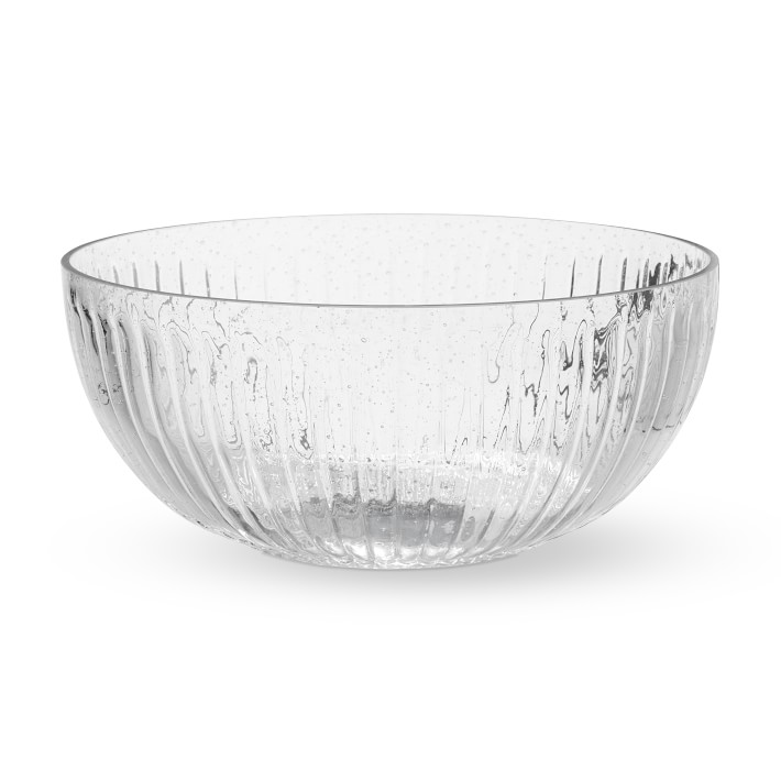 Cyprus Seeded Glass Salad Bowl