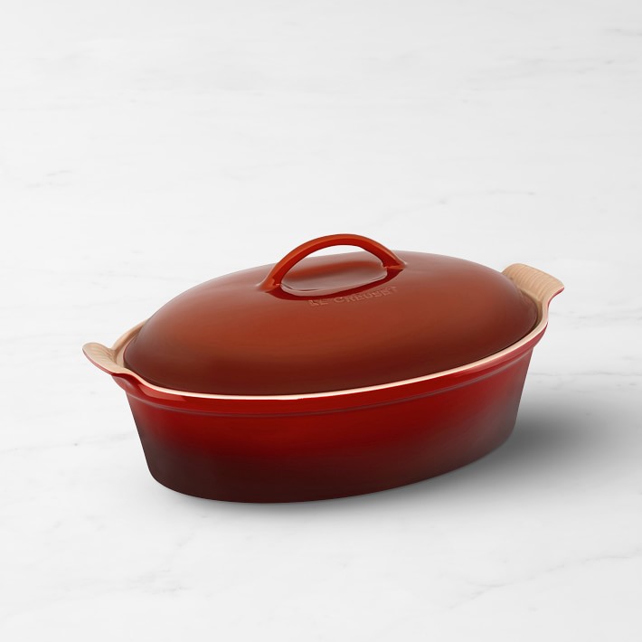 Le Creuset Heritage Stoneware Oval Covered Casserole