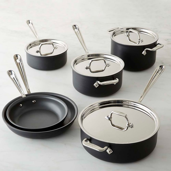 All-Clad NS1 Nonstick Induction 10-Piece Cookware Set