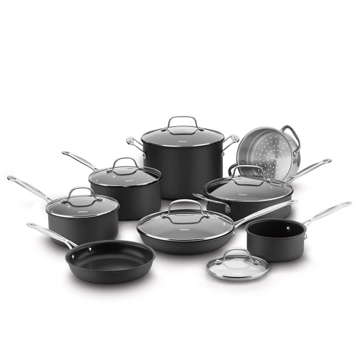 Cuisinart Chef's Classic Hard Anodized Nonstick 14-Piece Cookware Set