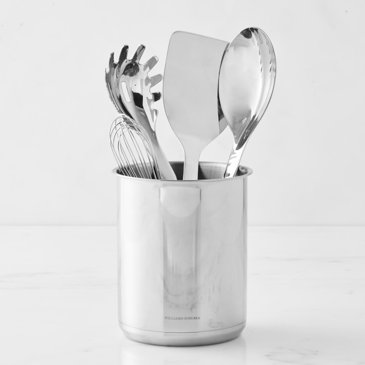 Signature Stainless Steel Tool Set with Crock
