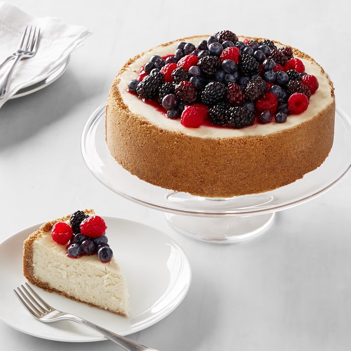 Mixed Berry Cheesecake, Serves 8