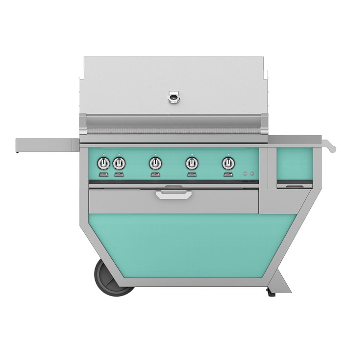 Hestan 60'' Grill with Worktop & Storage Drawer