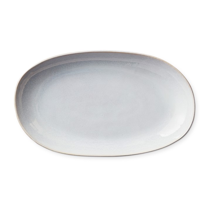 Cyprus Reactive Glaze Small Oval Platter