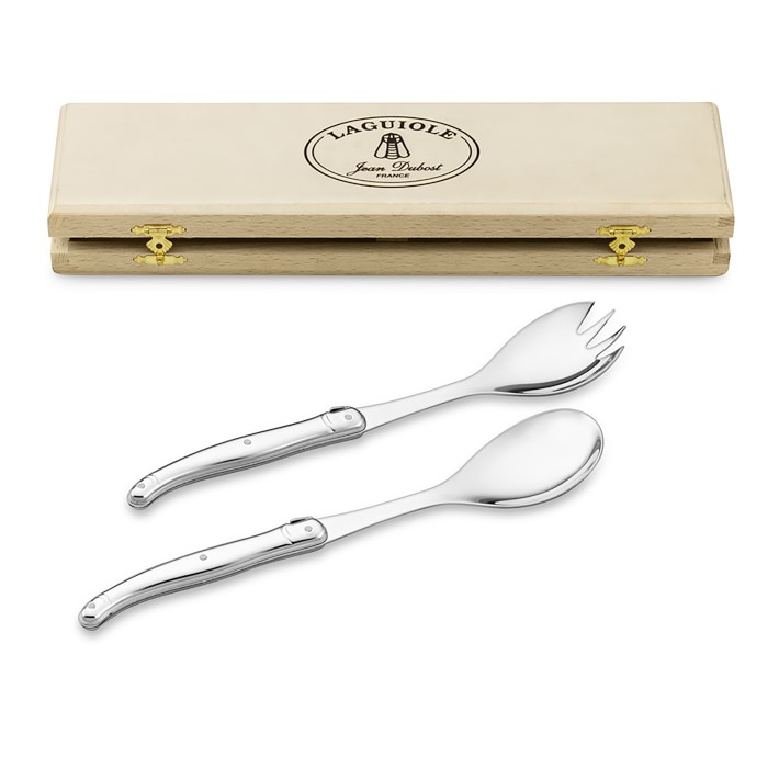 Jean Dubost Laguiole Stainless-Steel Serving Set