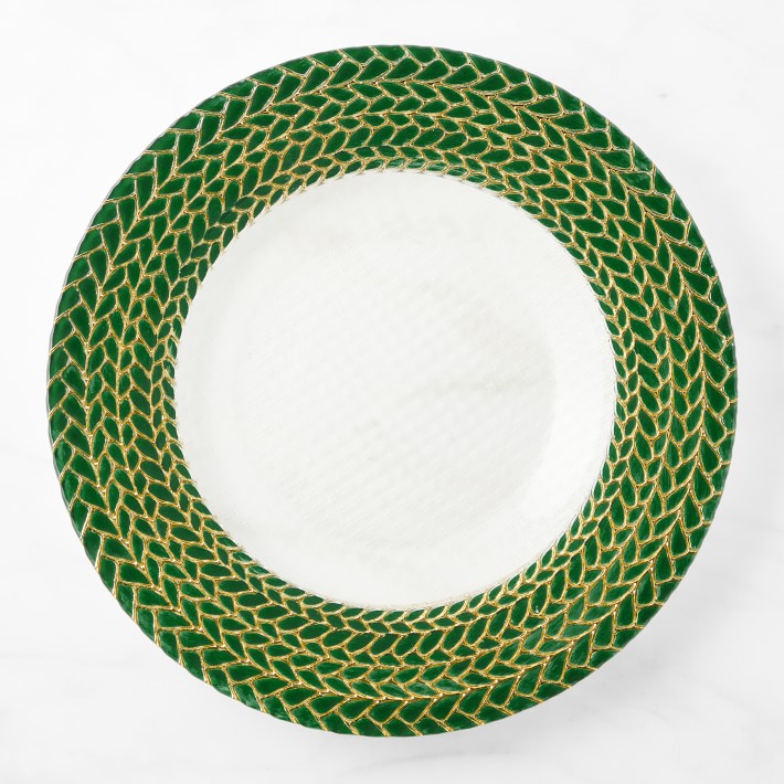 Braided Glass Charger