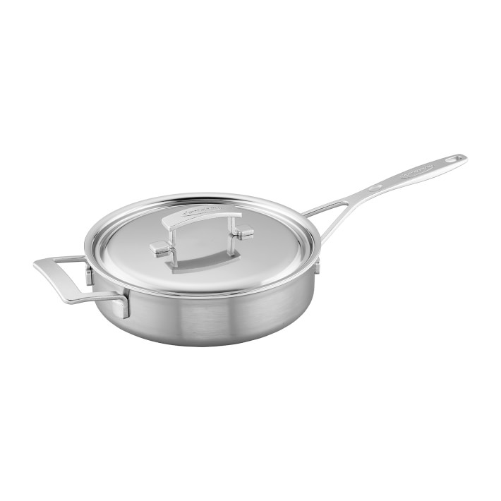 Demeyere Industry 5-Ply Stainless Steel Saute Pan, 3-Qt