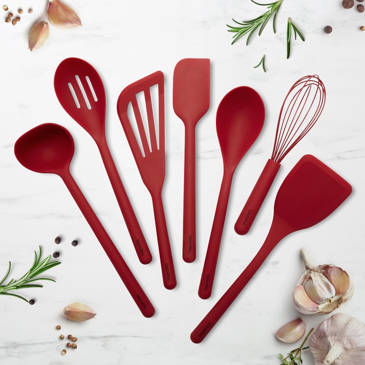 GreenPan Silicone Utensils, 7-Piece Set