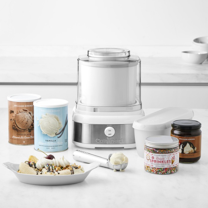 Cuisinart Ice Cream Maker with Ice Cream Sundae Kit