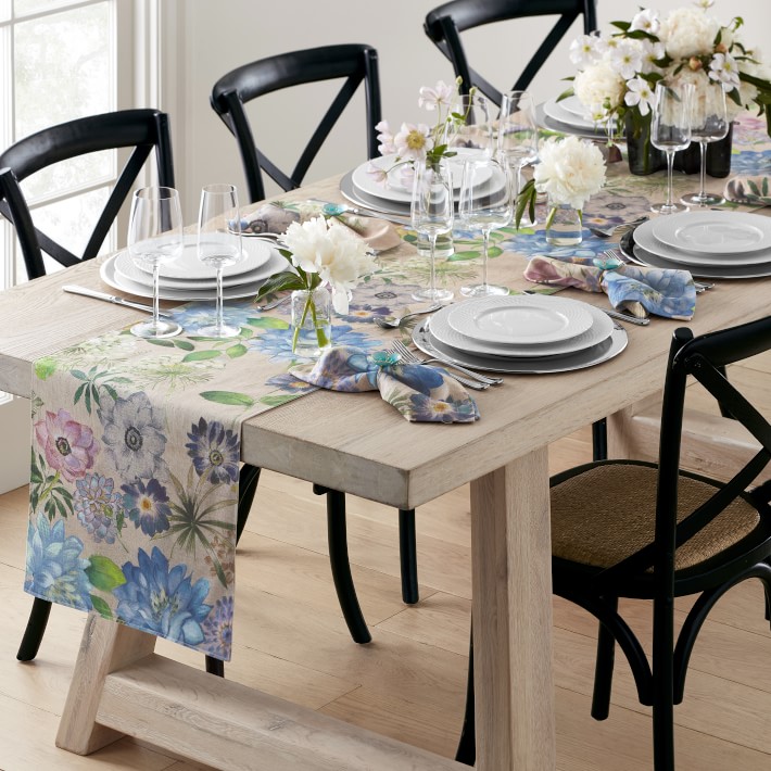 La Vie en Bleu Table Runner