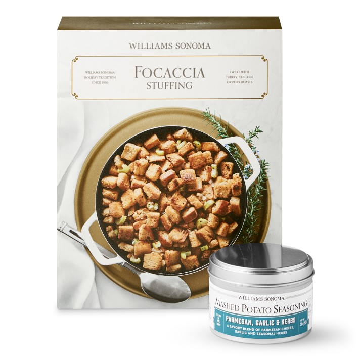 Focaccia Stuffing Mix & Mashed Potato Seasoning Set