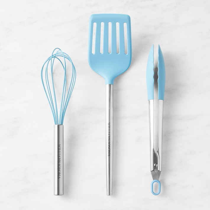 Stainless-Steel Silicone Utensil Pack