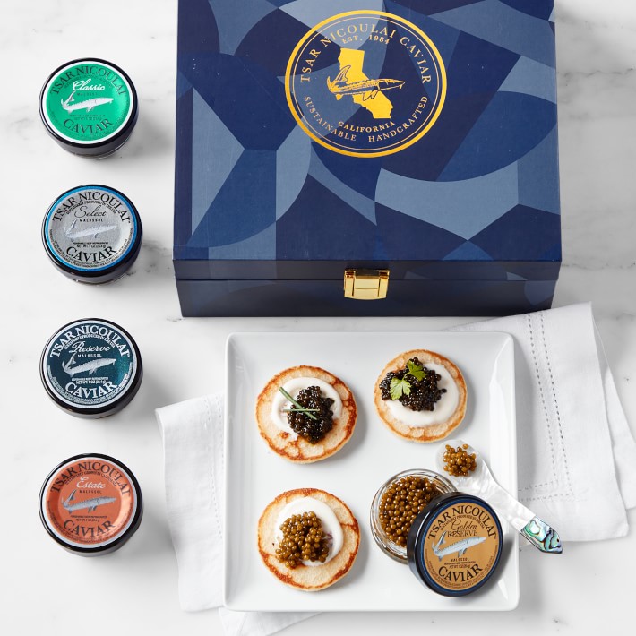 Tsar Nicoulai Caviar Mosaic Box, 1-Oz. Collection