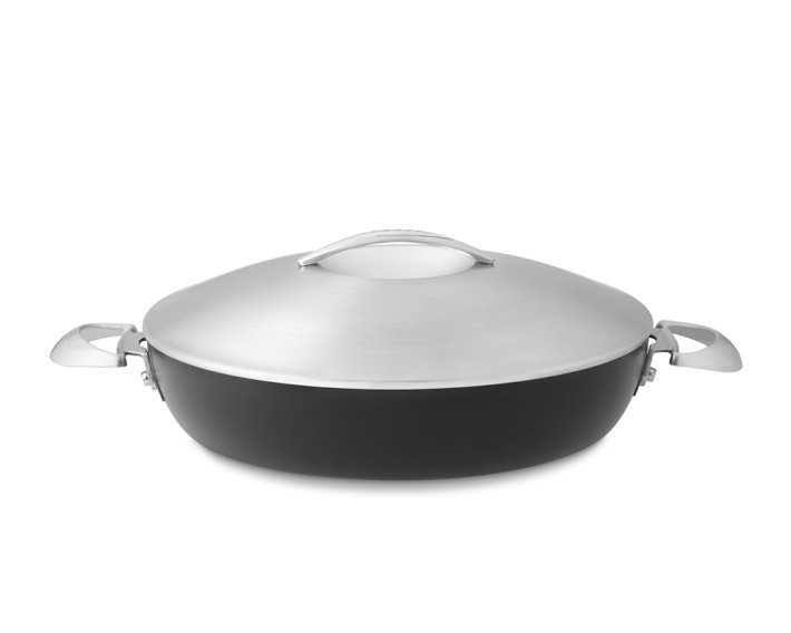 SCANPAN Professional Nonstick Covered Chef's Pan, 4-Qt.