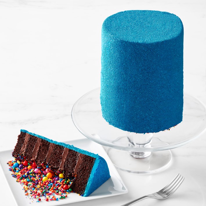 Flour Shop Six-Layer Chocolate Blue Explosion Cake, Serves 15