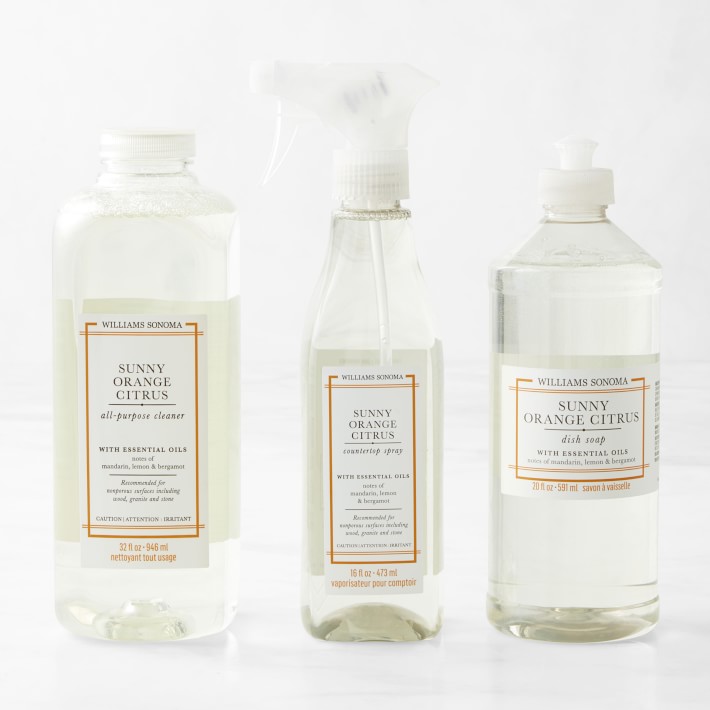 Sunny Orange Citrus Classic Cleaning Set
